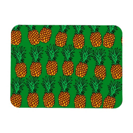 Vintage Pineapple Wallpaper Patterns Flexible