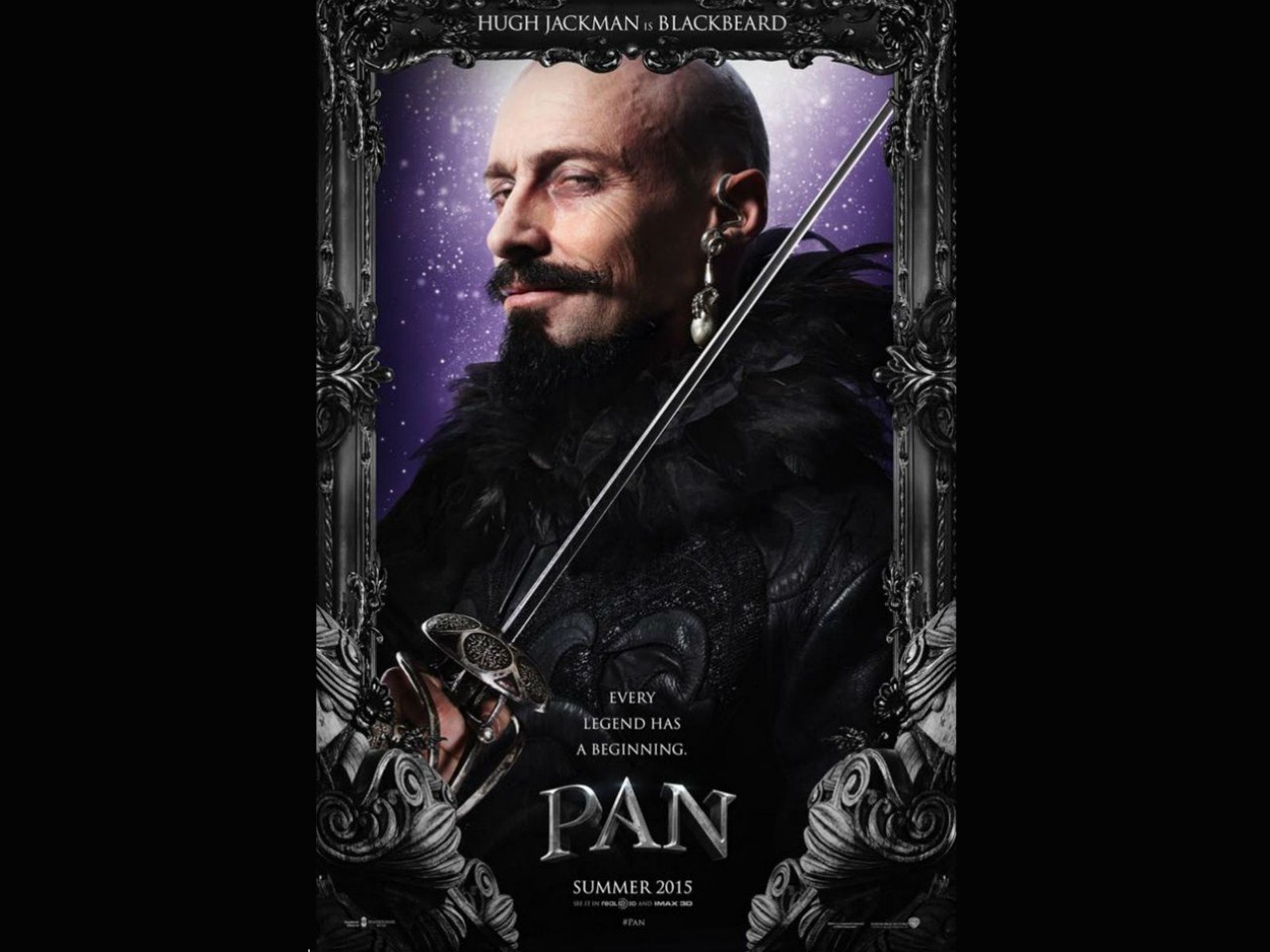 Jackman As Blackbeard In Pan HD Wallpaper Stylish