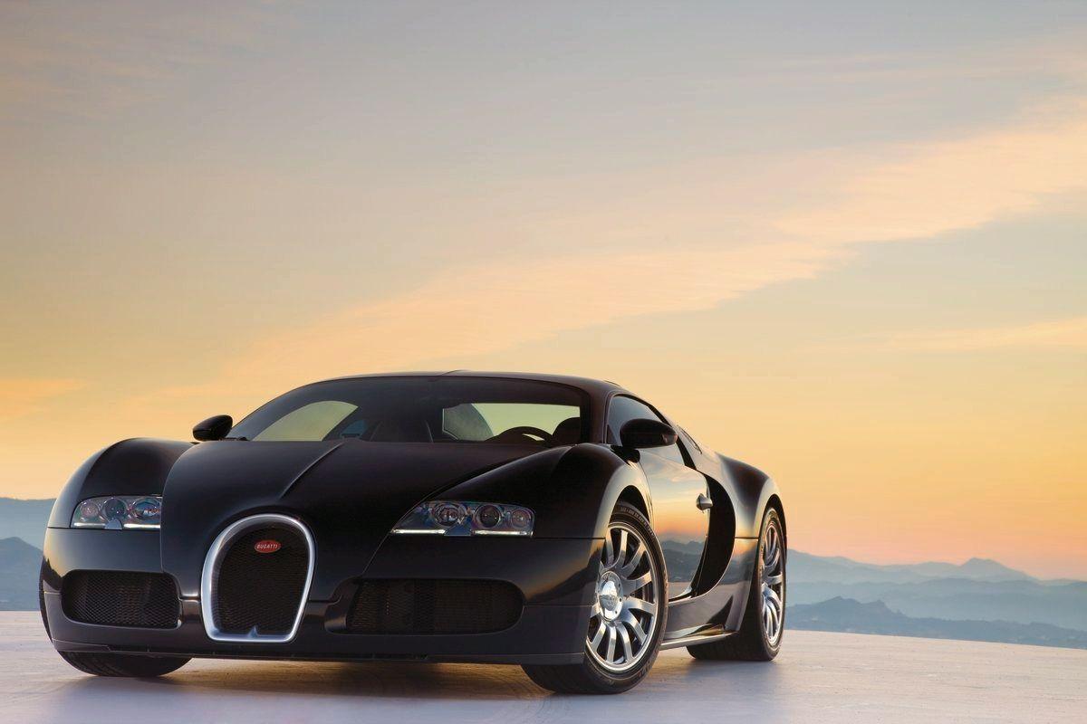 Black Bugatti Veyron Wallpaper