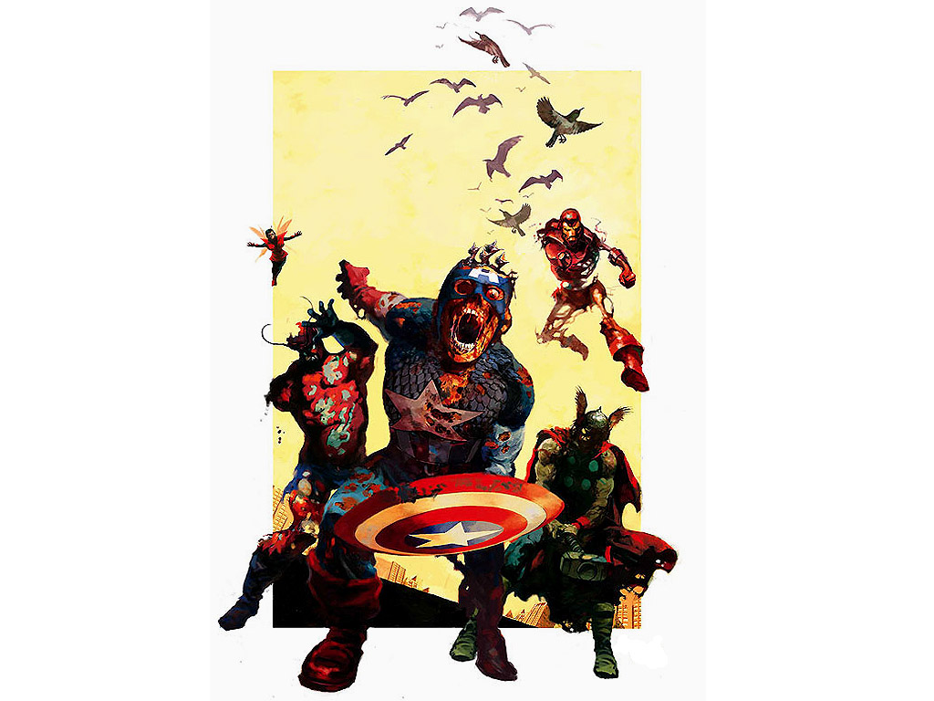 Marvel Ics Zombies Wallpaper Hq
