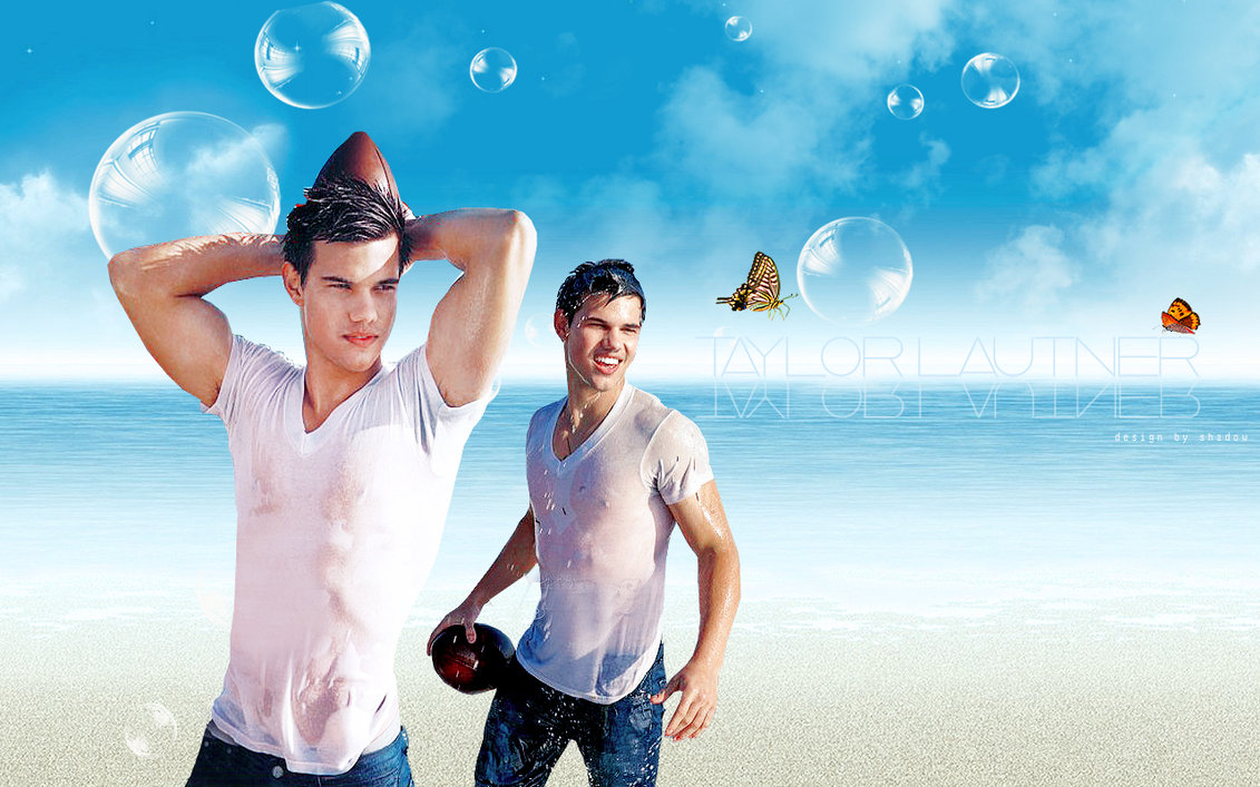 Wallpaper Taylor Lautner By Shad Designs
