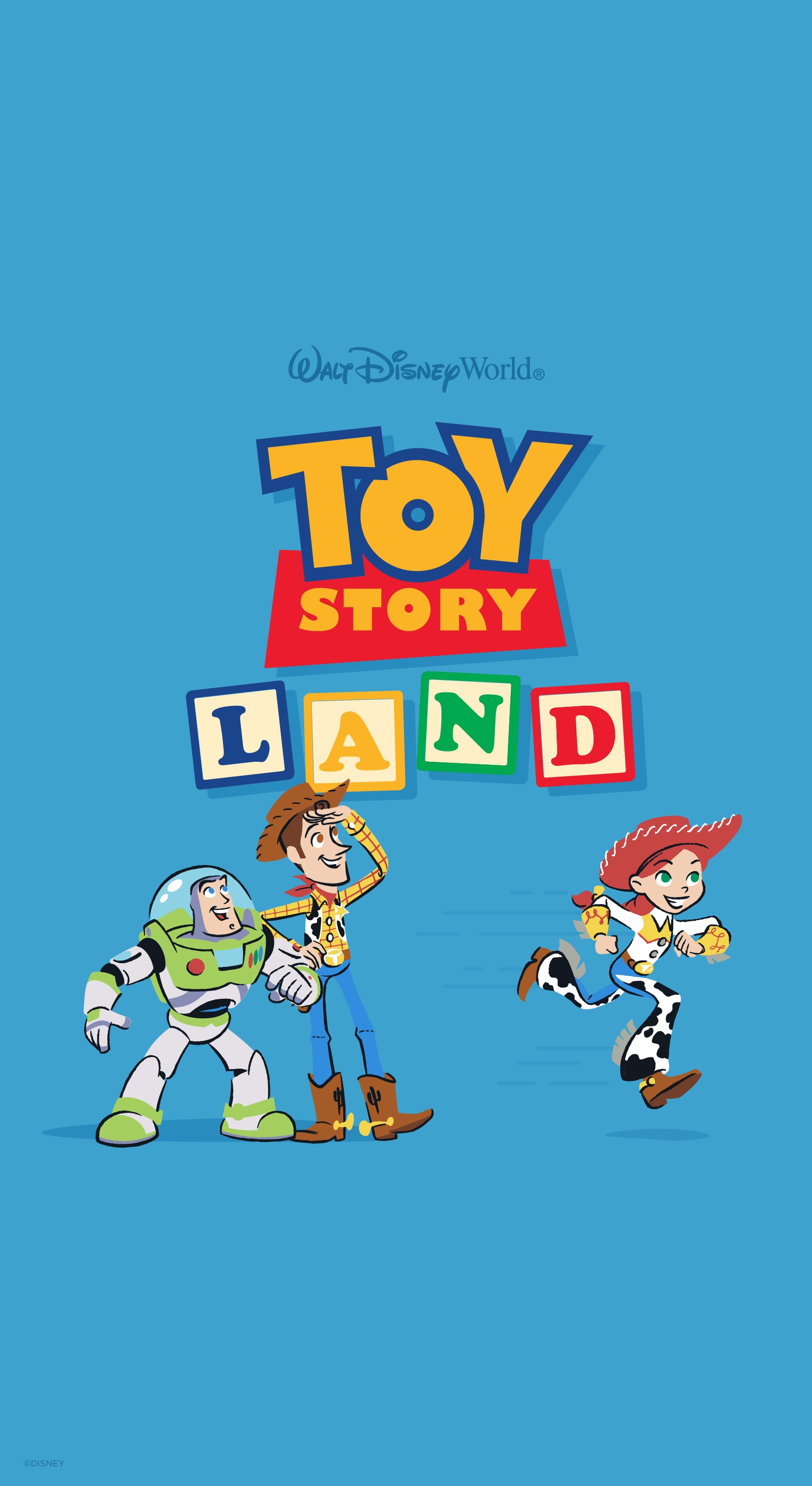 Toy Story Land Wallpaper Mobile