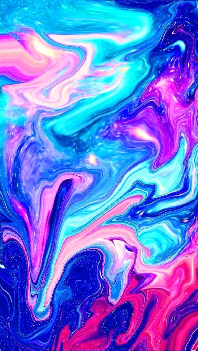 The Coolest Wallpaper Colorful Marble Background