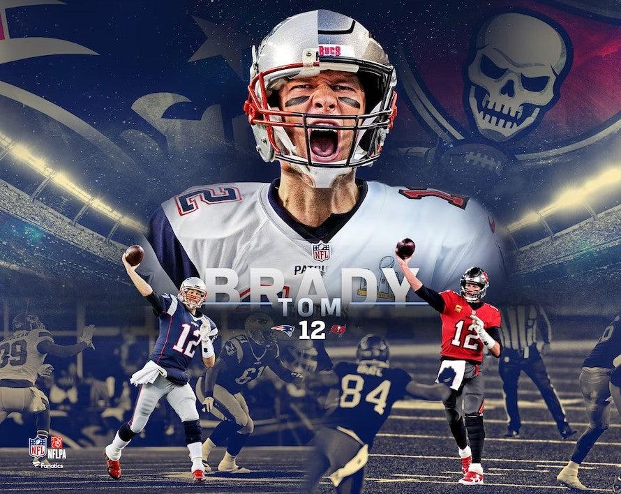 Tom Brady New England Patriots Tampa Bay Buccaneers X