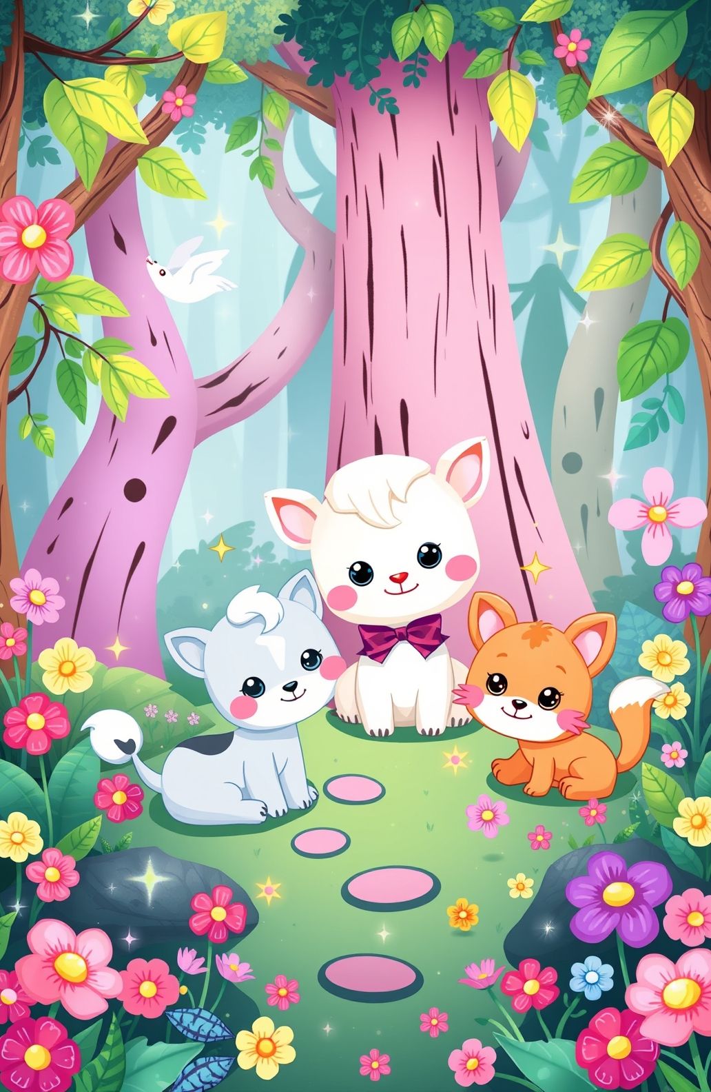 Cute Cartoon Wallpaper For Girls