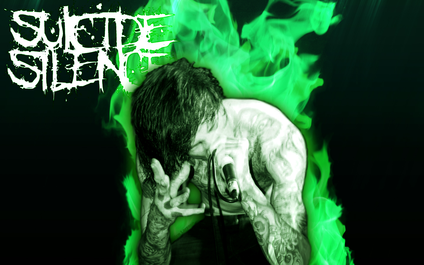 Mitch Lucker Of Suicide Silence Wallpaper