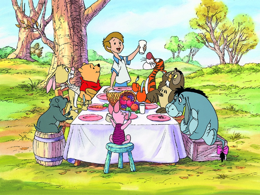 Winnie The Pooh Thanksgiving Wallpaper