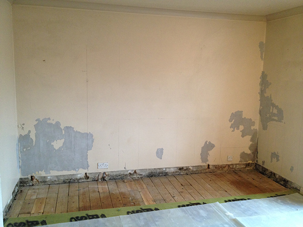 Remove Any Flaking Paint Prior To Wall Tiling