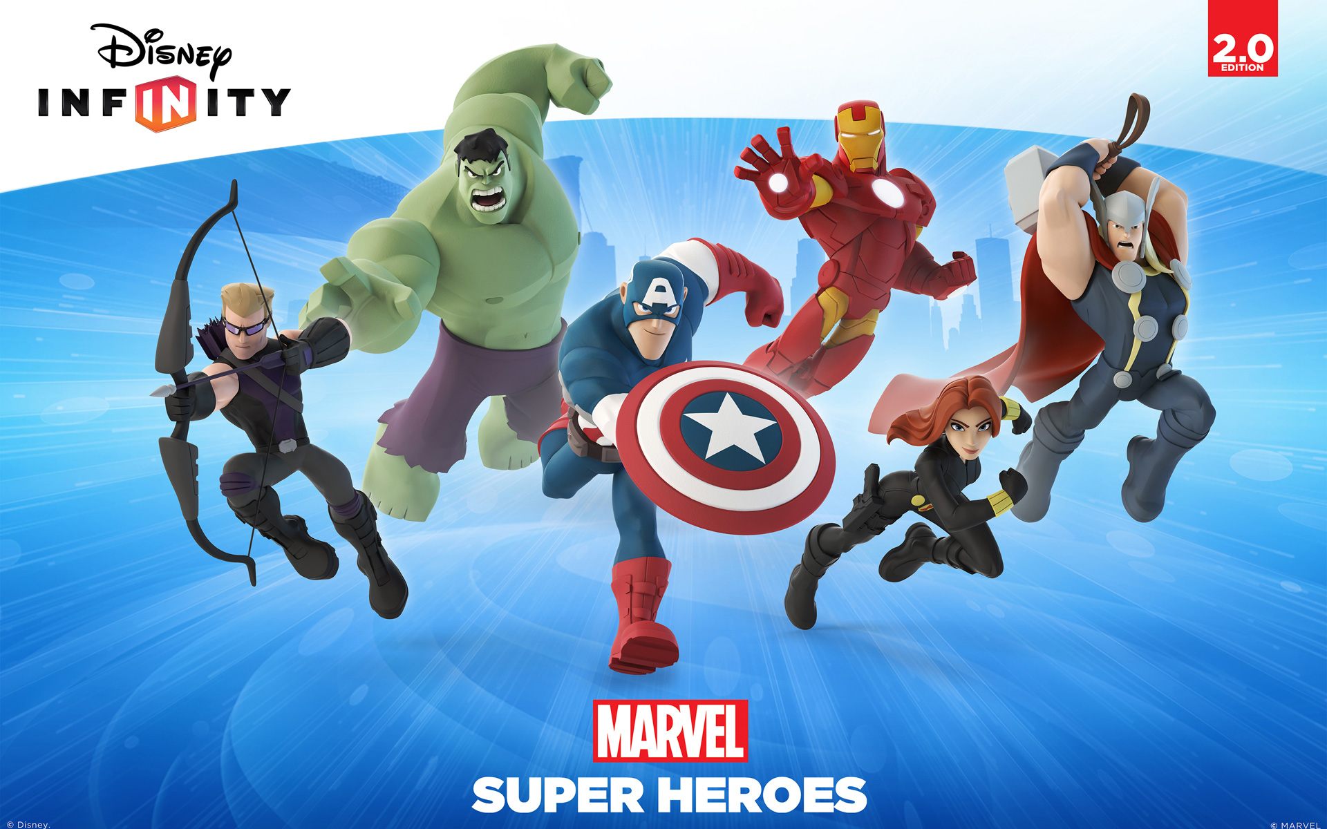Disney Infinity Marvel Super Heroes Wallpaper HD Desktop