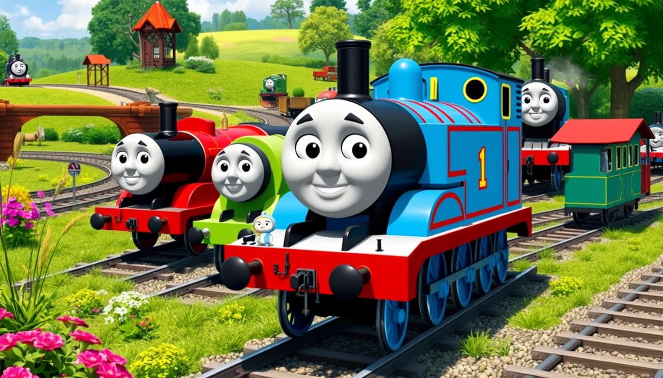 Thomas And Friends Wallpaper Hd