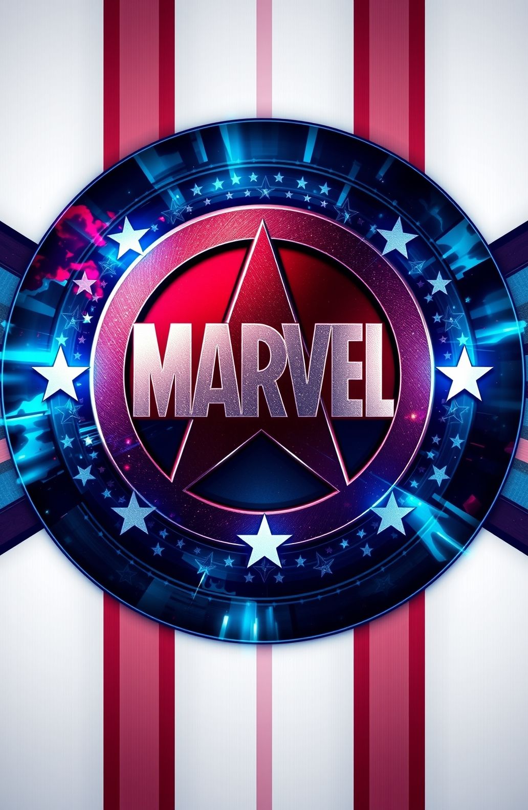 Marvel Shield Logo Wallpaper