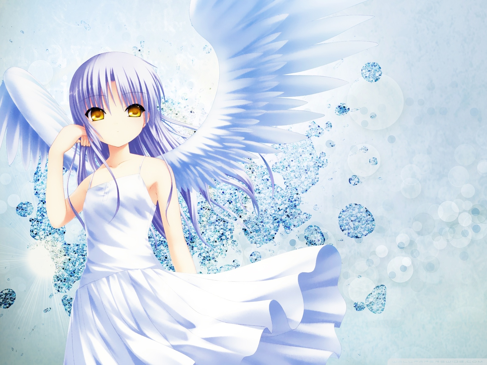 Anime Angel Phone Wallpaper By Deneurner