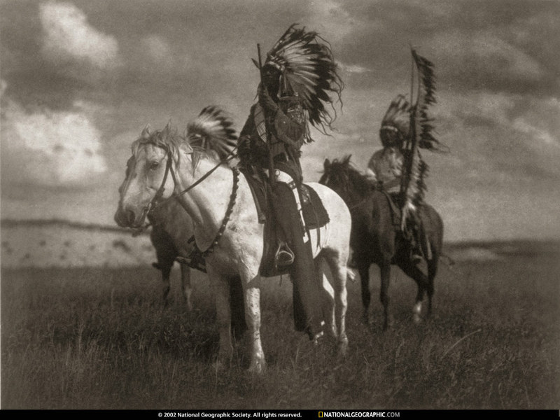 National Geographic Wallpaper Indian Horse Riders