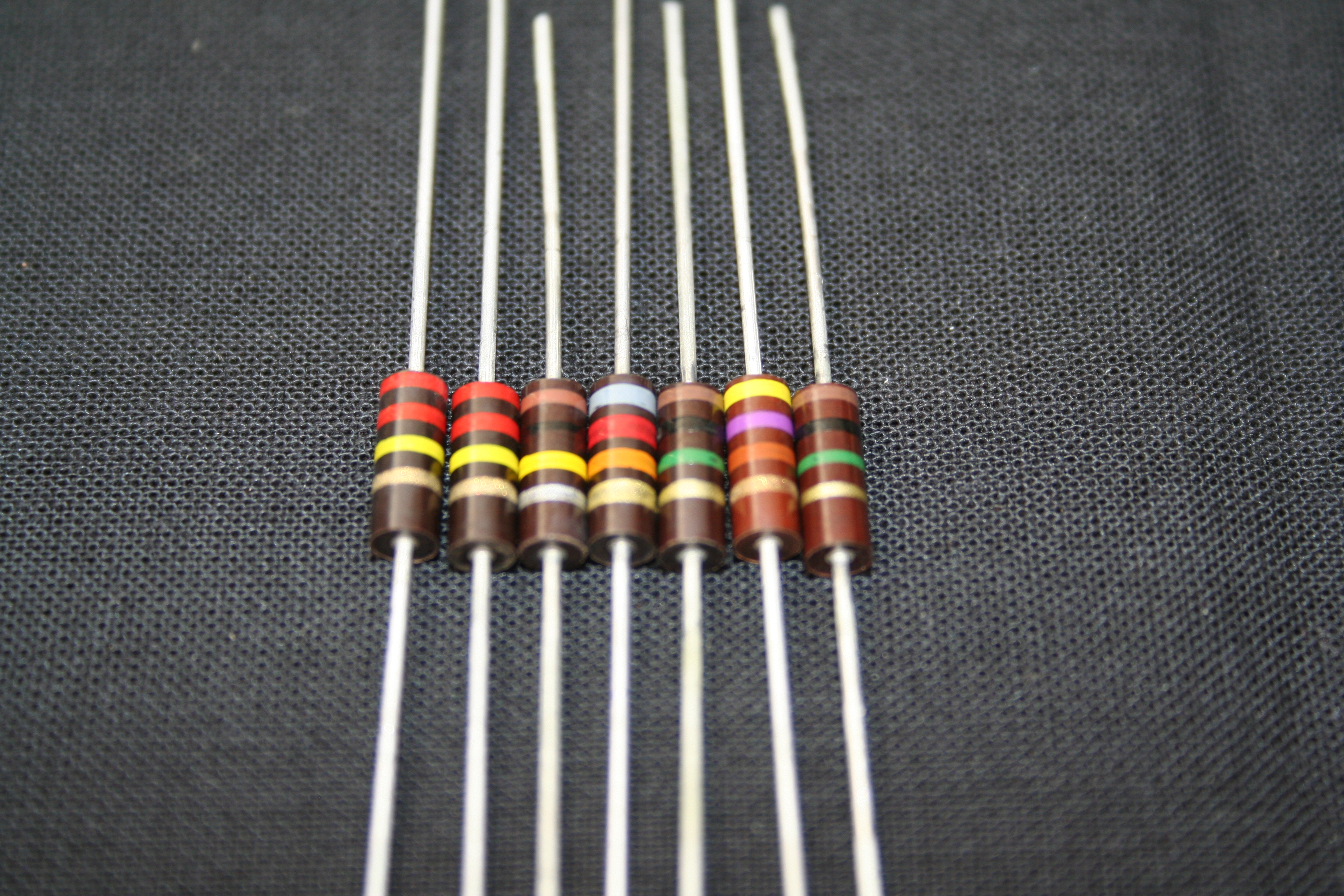 Resistor Color Codes Vintage Fender Amp Repair Electronic