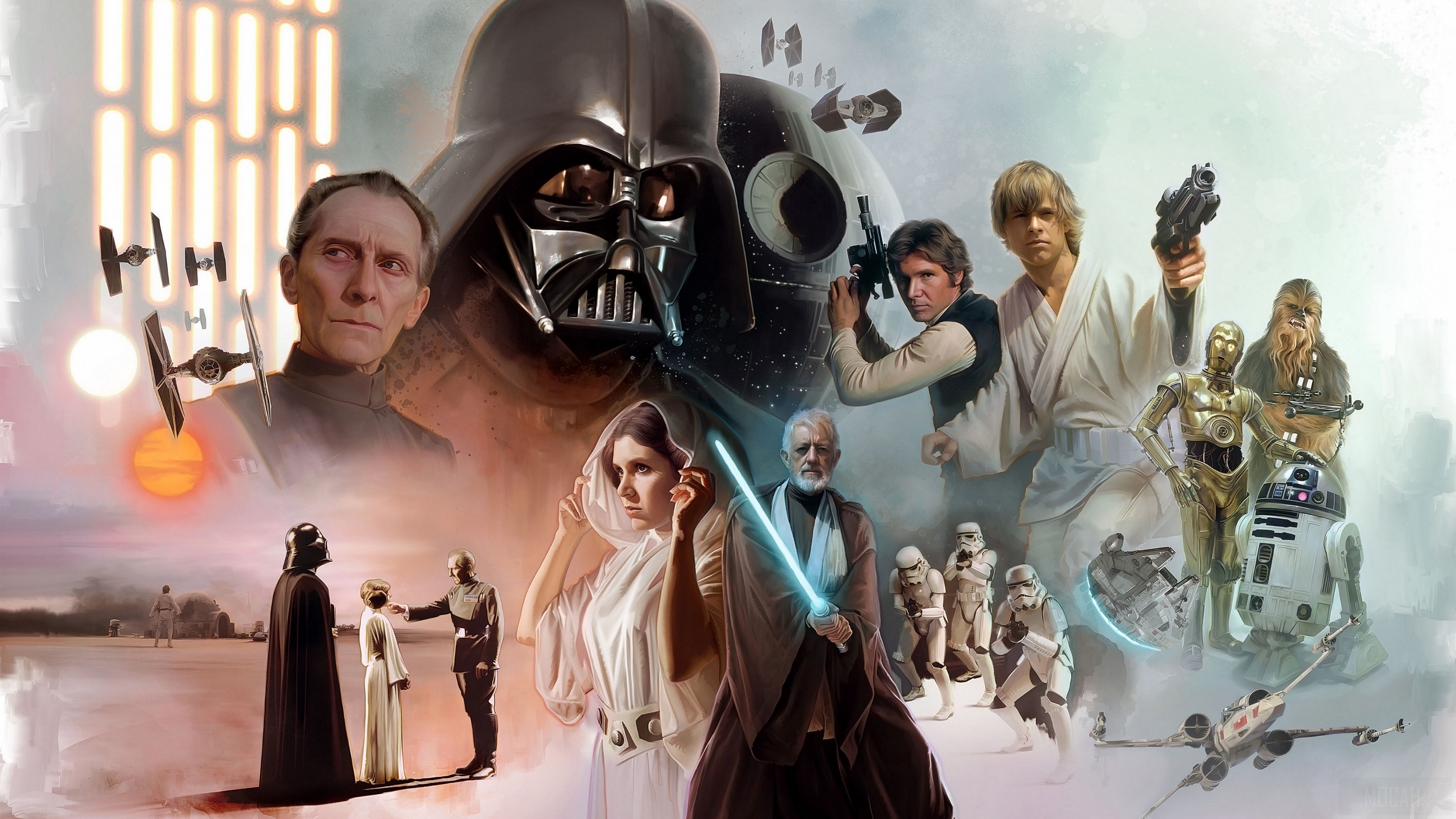 Star Wars Luke Skywalker 4k Wallpaper