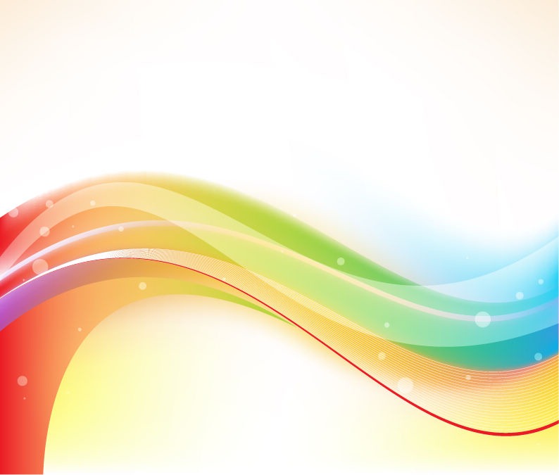 Colored Wave Vector Background Graphics All
