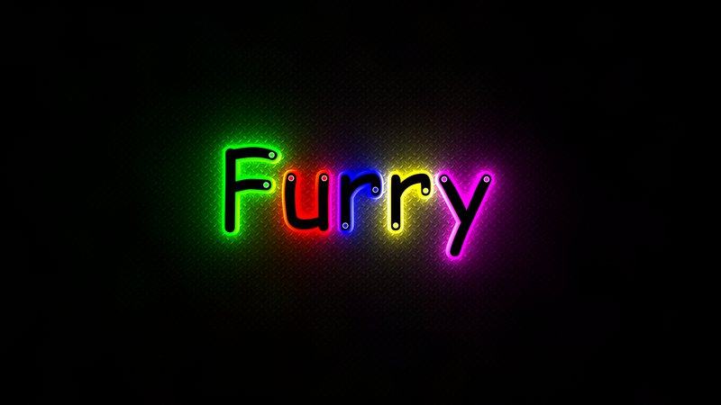 Furry Wallpaper With Dots By