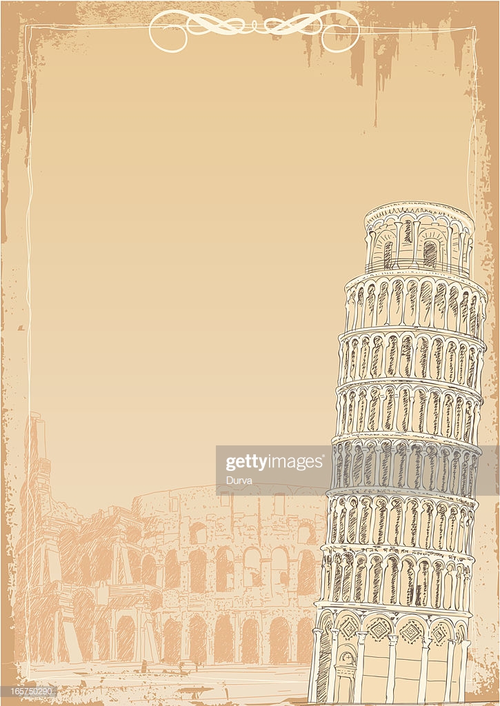A Vector Image Of An Italian Background High Res Vector Graphic