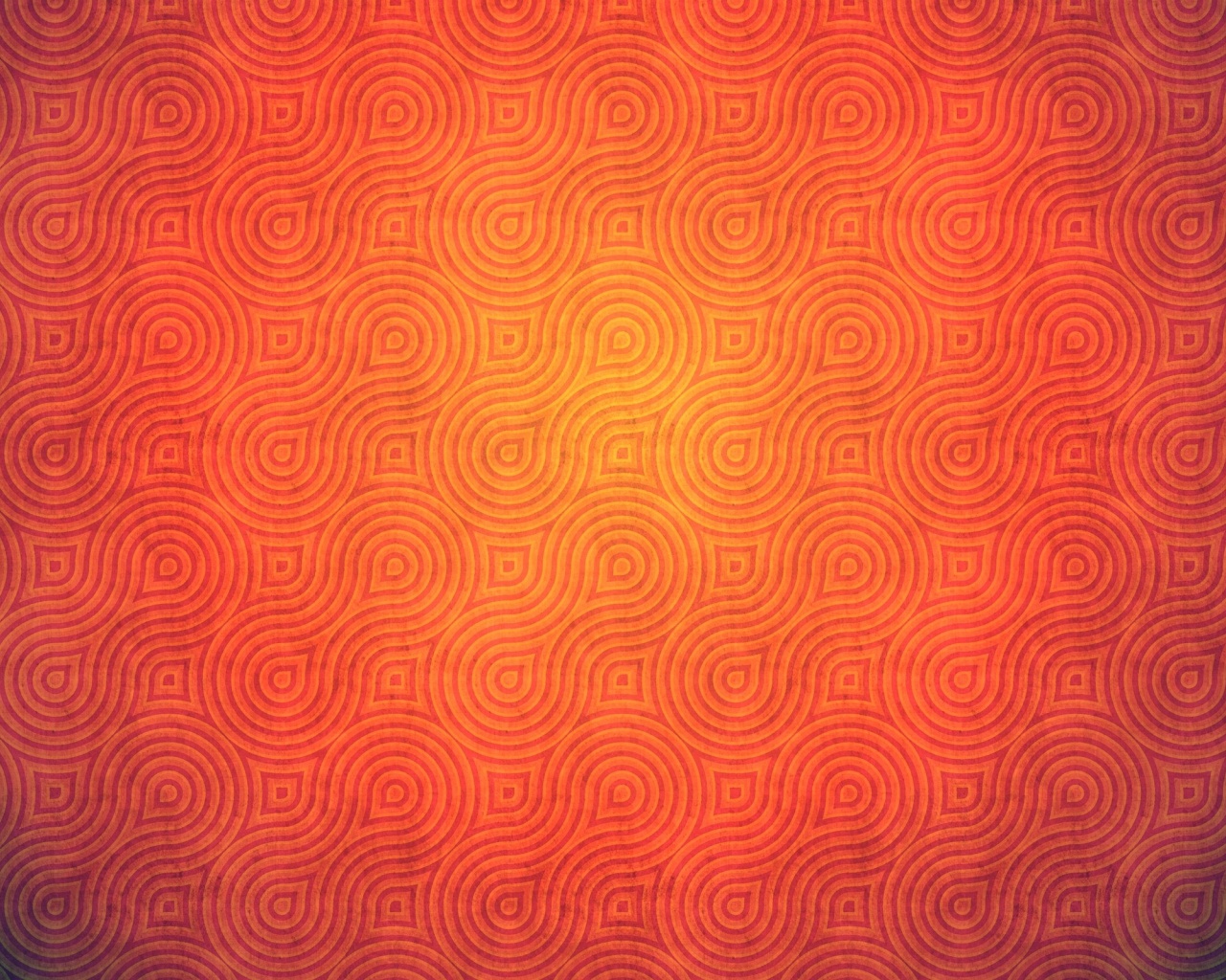 Orange Pattern Desktop Wallpaper