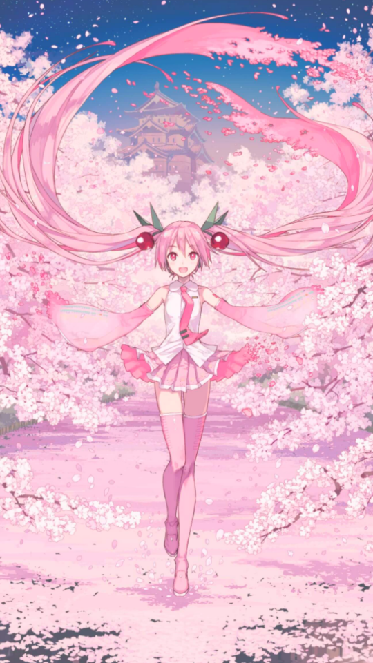 Lunas Anime Wallpapers Sakura Miku wallpapers