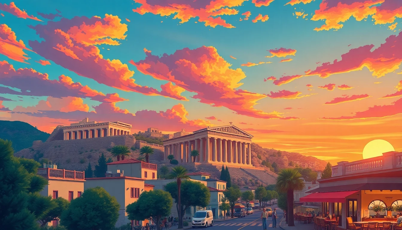 Athens City Wallpaper
