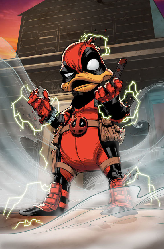 It S Marvel Mash Up Time In Deadpool The Duck