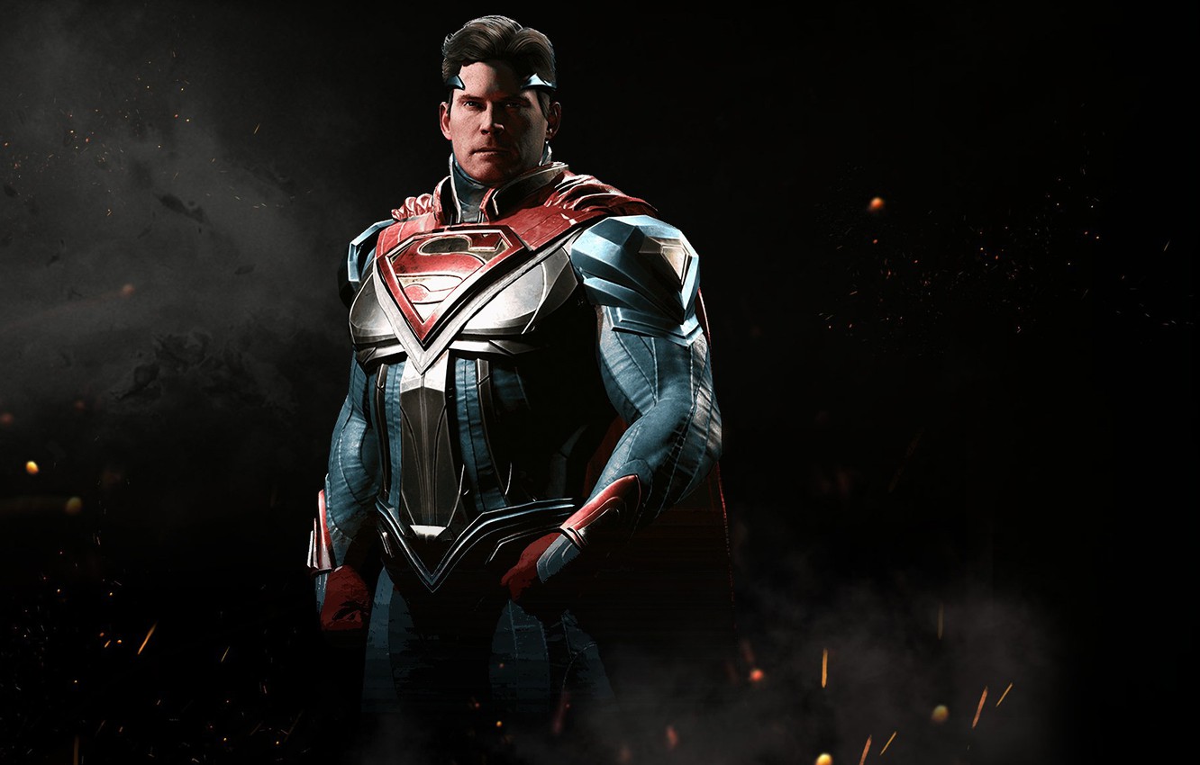 Wallpaper Game Armor Superman Clark Kent Kal El Netherrealm