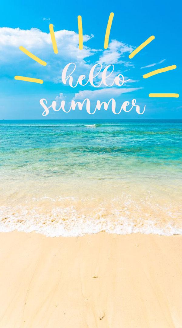 Delightful Summer Wallpaper Ideas Hello Beach
