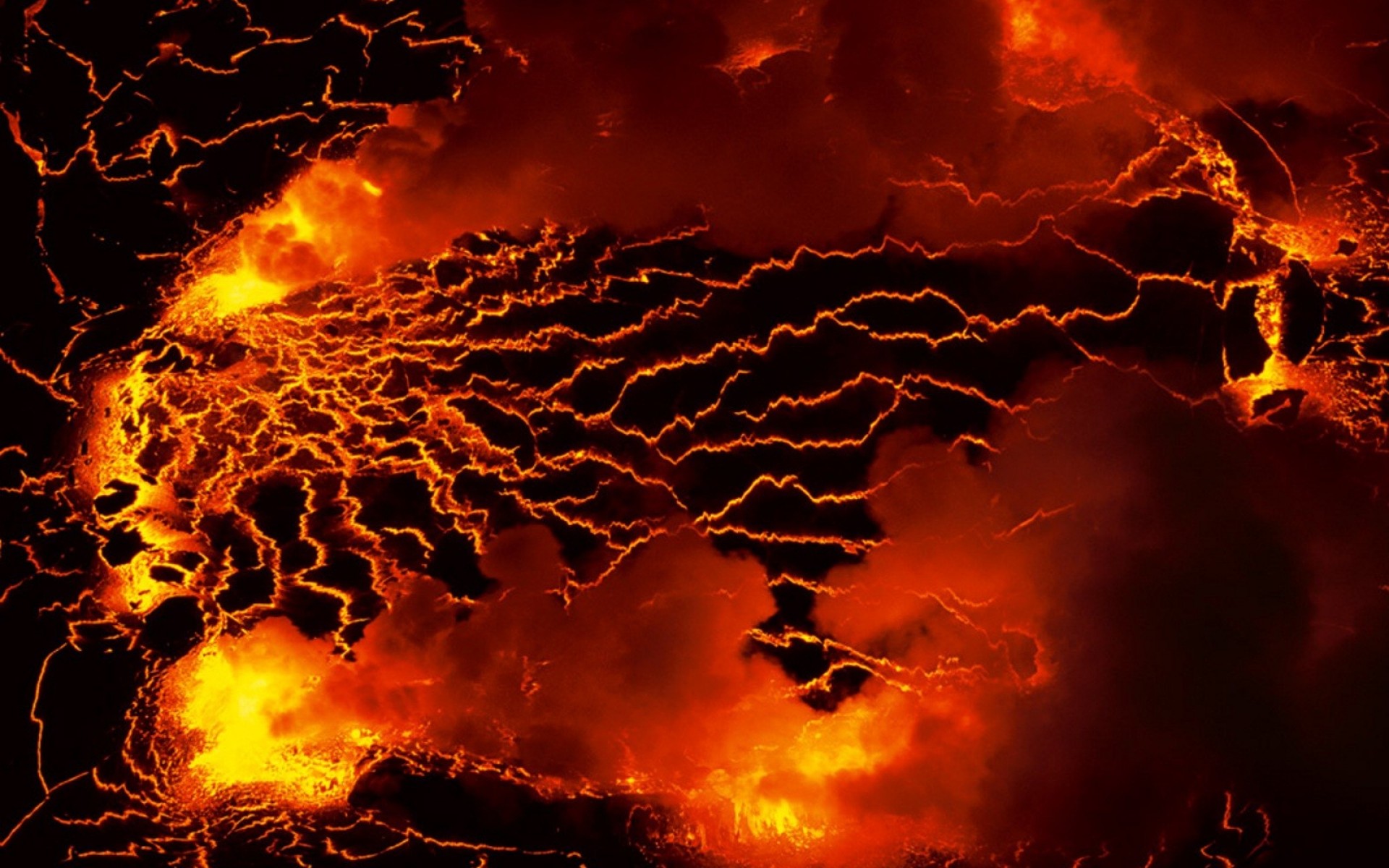 Lava Flow HD Wallpaper Background Image