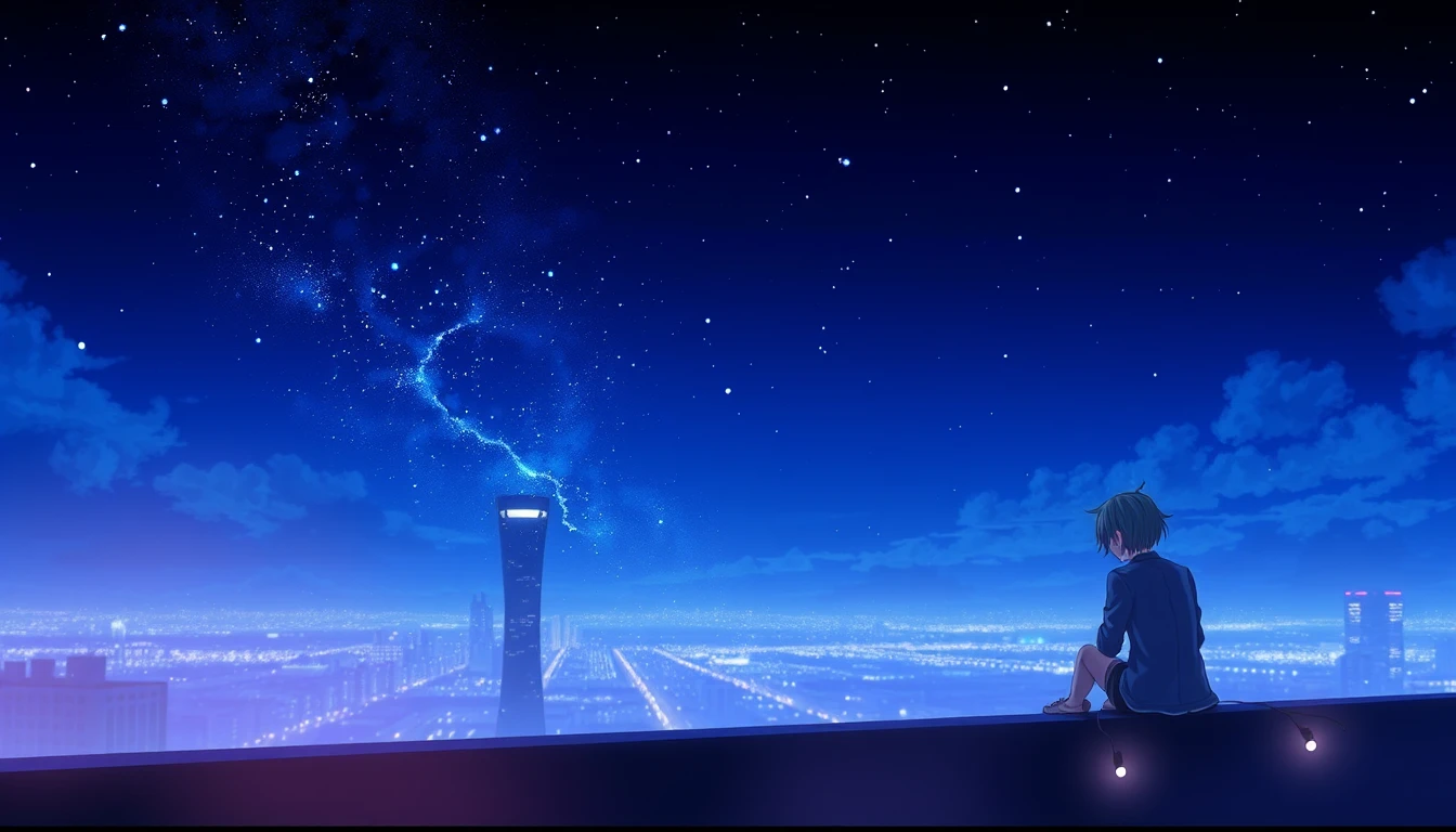Lonely Sad Anime Wallpaper