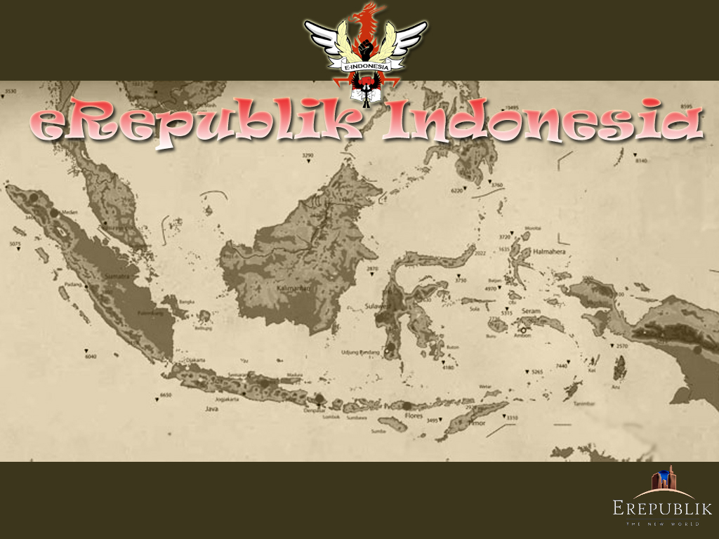 Wallpaper Peta Indonesia