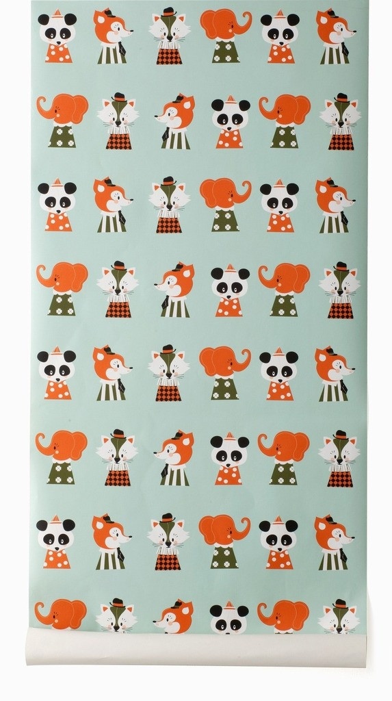 Wallpaper Would Be Cute On The Back Of Shelves Ferm Living Shop