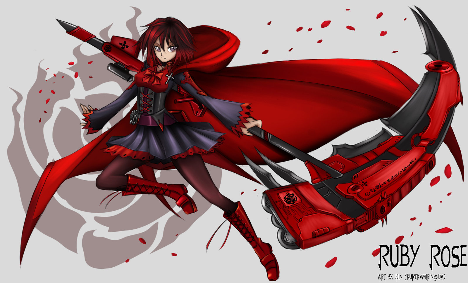 Free Download Rwby Ruby Rose By Kurokamirin 1600x970 For Your Desktop Mobile Tablet Explore 47 Rwby Ruby Rose Wallpaper Rwby Wallpaper Download Rwby Blake Wallpaper Rwby Desktop Wallpaper
