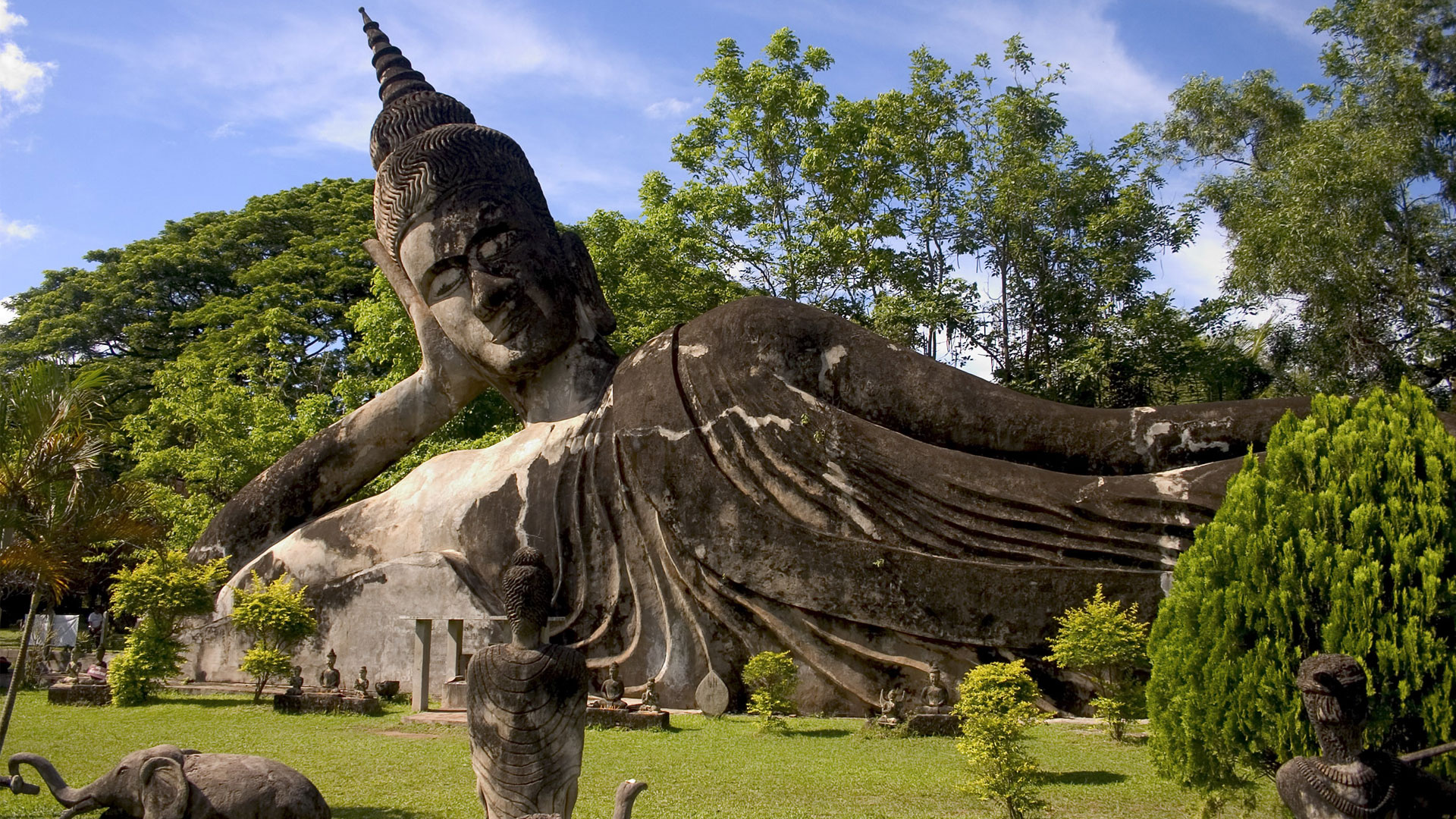 Desktop 1080p Vientiane Background Photo Wallpaper