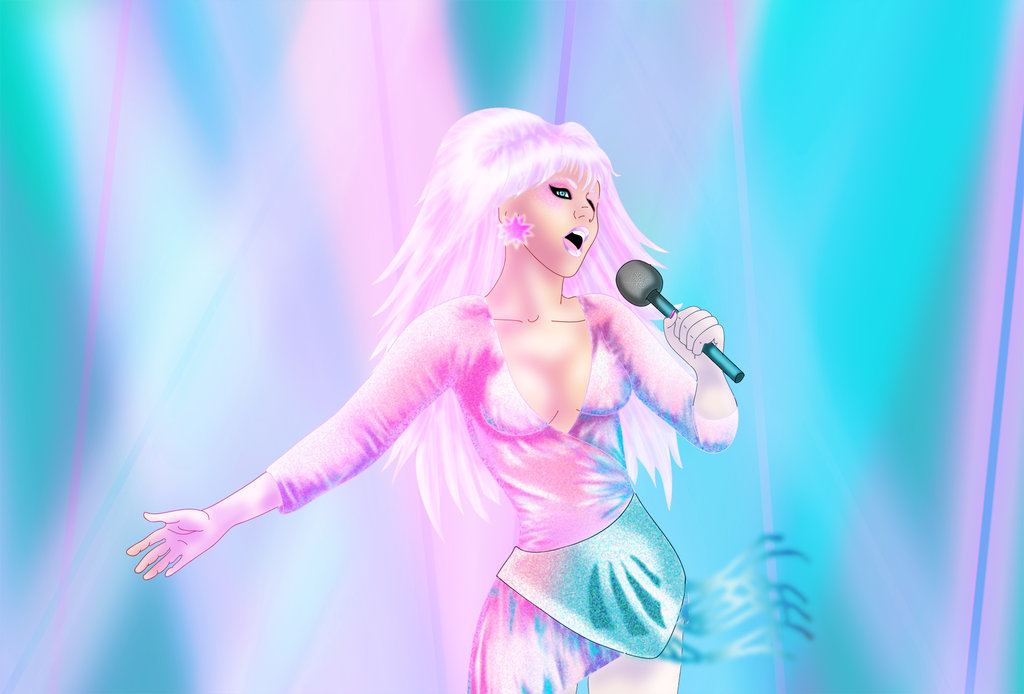 Jem from Jem and the Holograms by KateFinnegan on