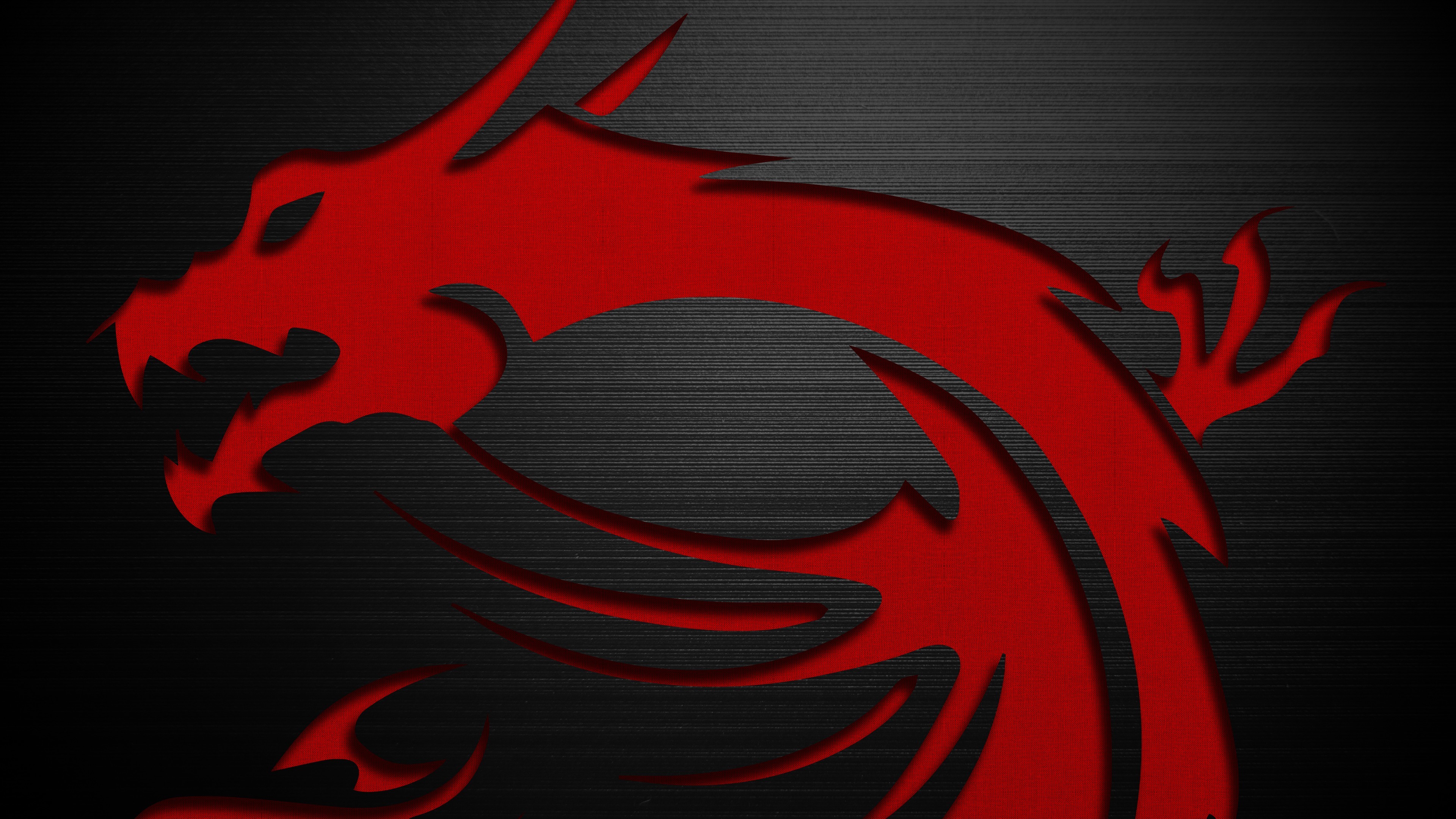 Msi Dragon Logo Pc Gaming Technology Hardware Texture Wallpaper