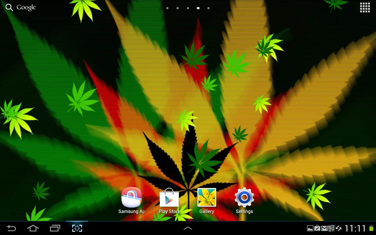 Wallpaper Weed Paradise Live Screenshot