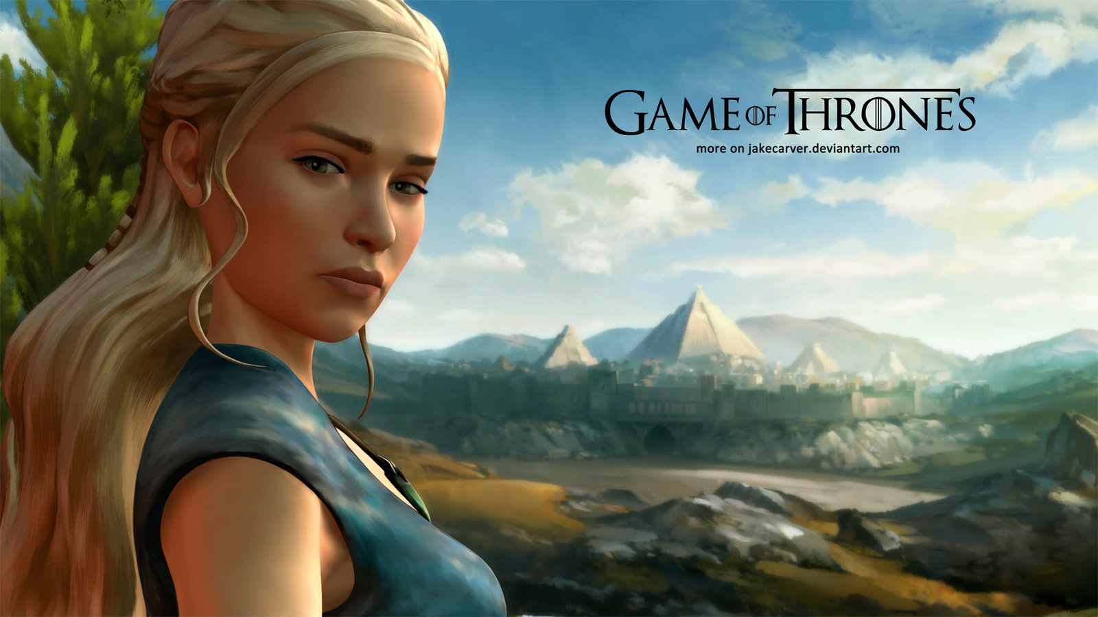 Game of Thrones Daenerys Targaryen Wallpaper by JakeCarver on