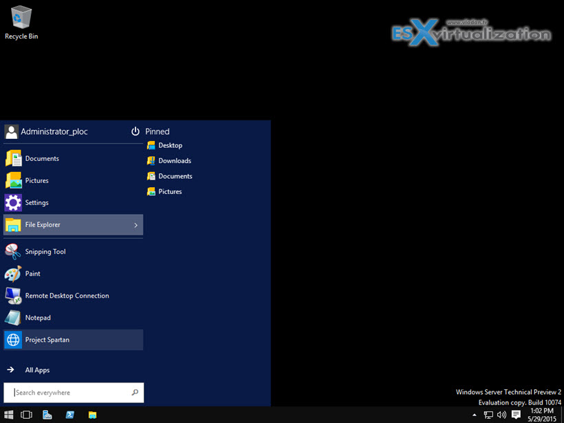 Windows Server 2016 GUI Install   How to   ESX Virtualization