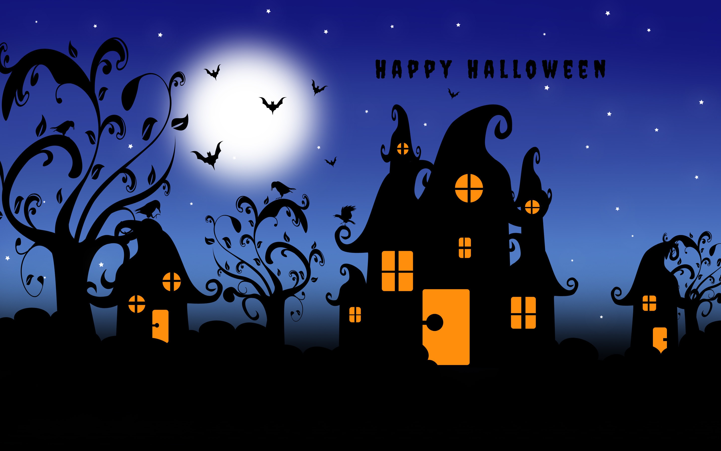 HD Betty Boop Halloween Background 2880x1800