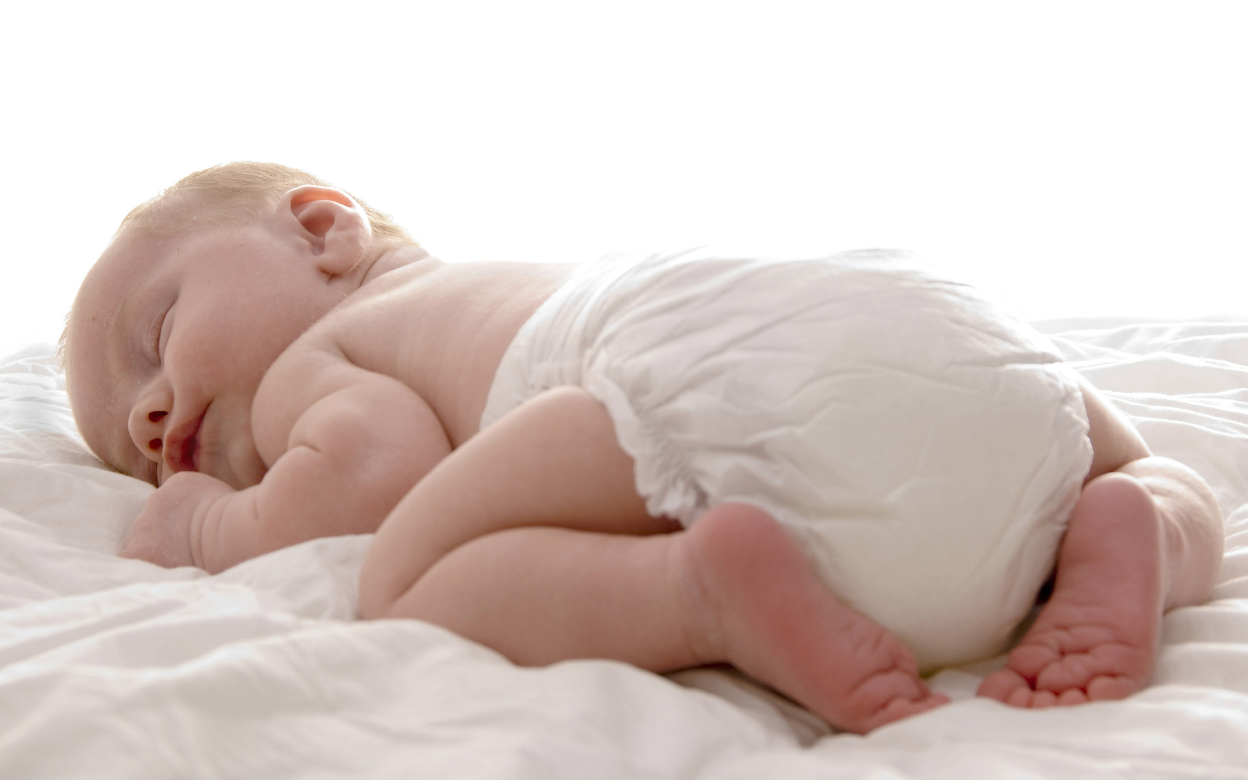 Sleeping Baby Wallpaper Cute With Toy Eat On