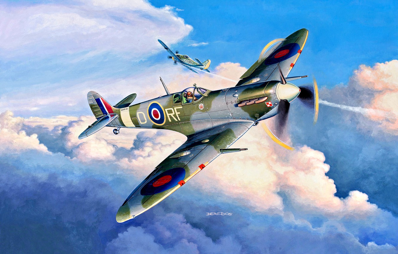 Wallpaper Fighter British Aircraft Painting Supermarine Royal