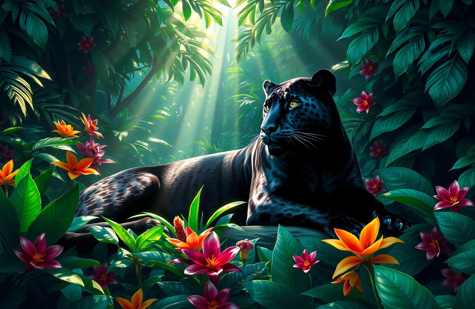 Black Jaguar Wallpaper