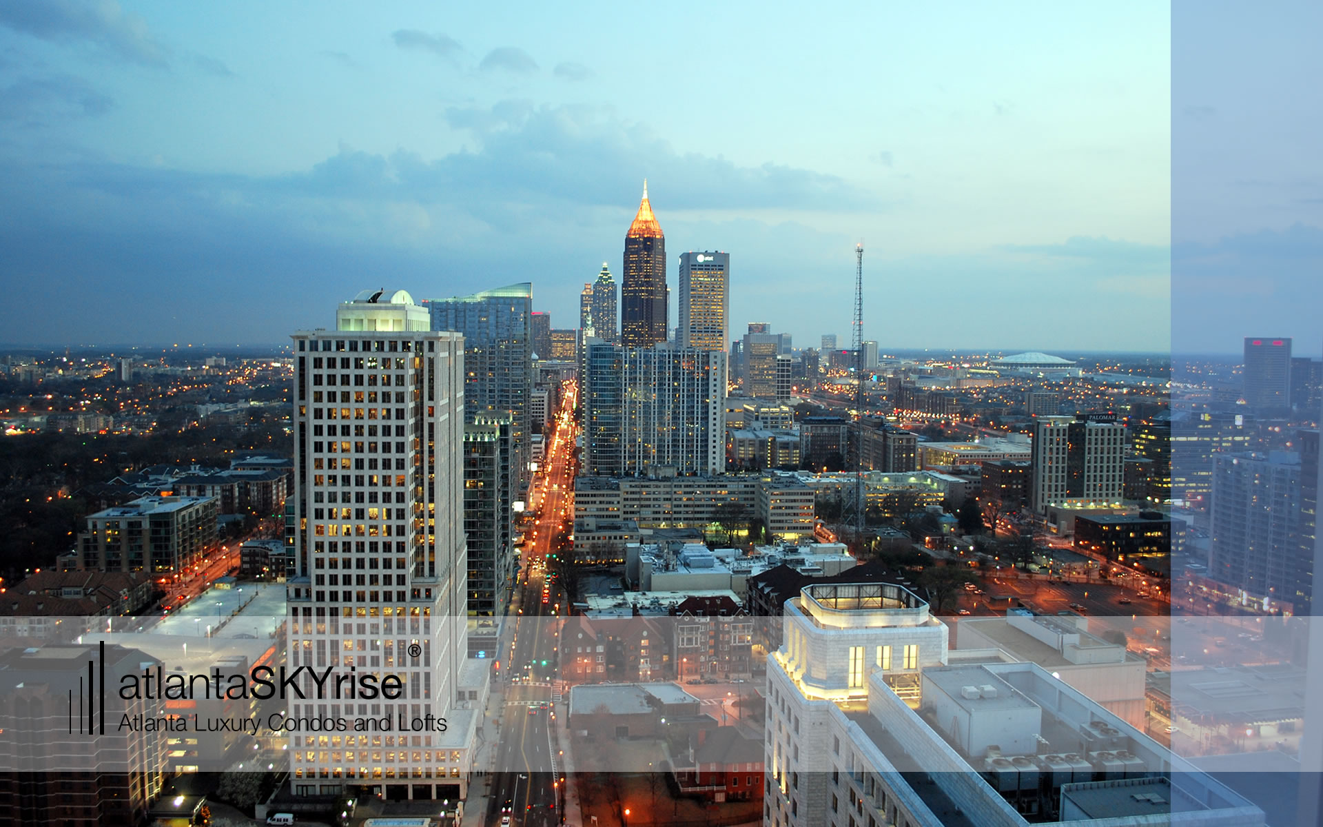 HD Wallpaper Midtown Atlanta Skyline X Kb Jpeg