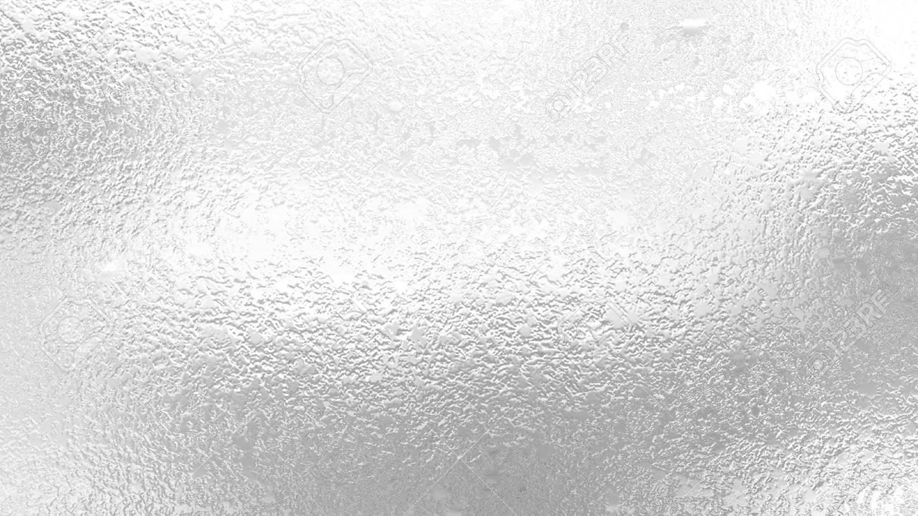 Silver Background From Foil Texture Stock Photo Picture And