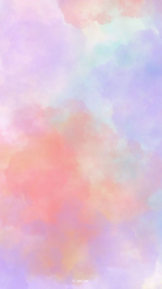 Colorful Clouds Pastel Wallpaper