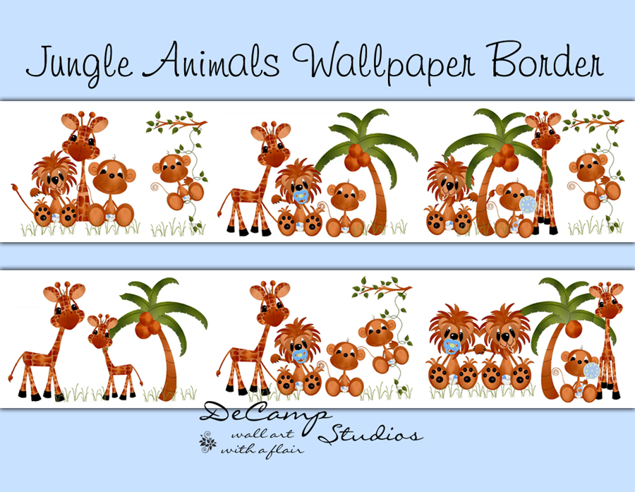 Free download of nursery wall murals childrens wallpaper border teen