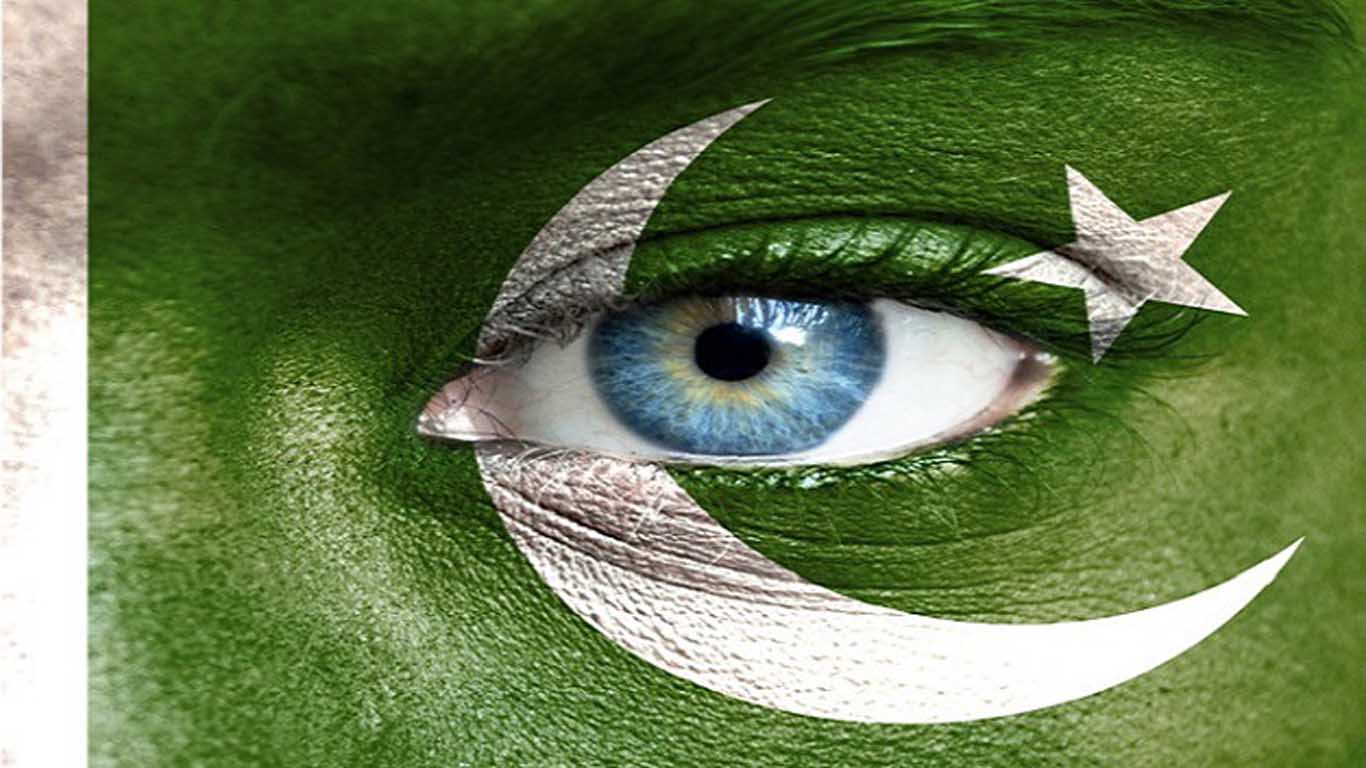 Pakistani Flag Girl Eye Wallpaper Dreamlovewallpaper