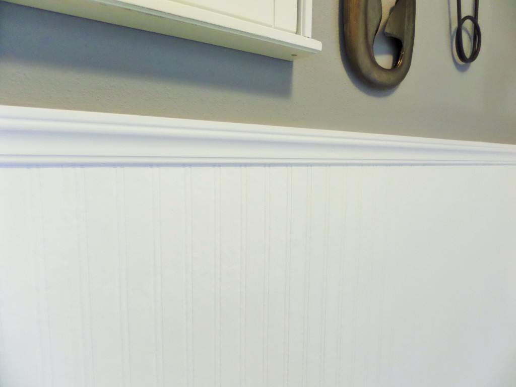 After Hanging The Wall Paper Hubster Added Finishing