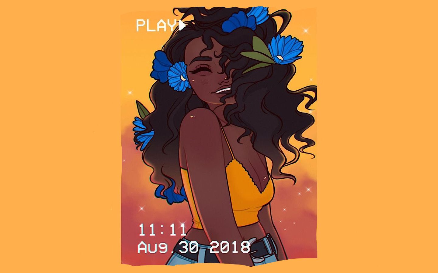 Black Girl Magic Instagram Yellow Puter Wallpaper